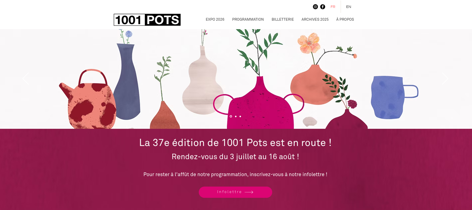 Festival estival 1001 Pots